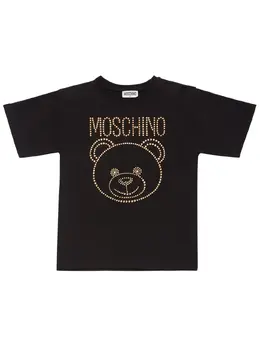 MOSCHINO: Хлопковая футболка 