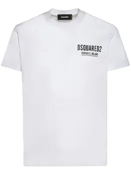 DSQUARED2: Хлопковая футболка 