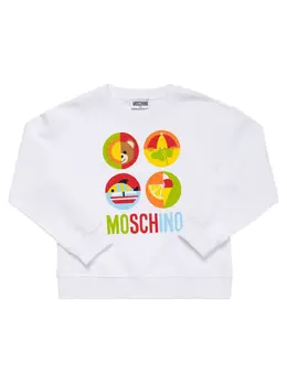 MOSCHINO: Хлопковый свитшот