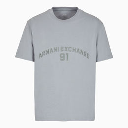 Armani Exchange: Светлая футболка 