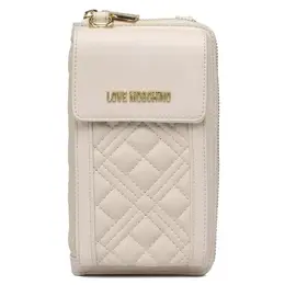 Love Moschino: Бежевый кошелёк 