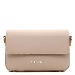 Valentino: Бежевая сумка 
