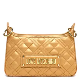 Love Moschino: Золотая сумка