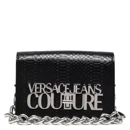 Versace Jeans Couture: Чёрная сумка 