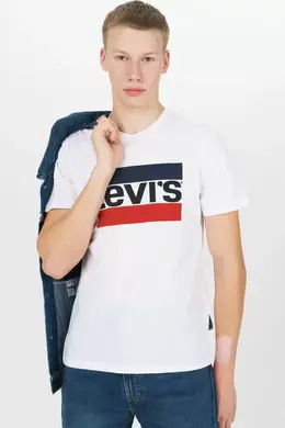 Levi's: Белая футболка 