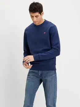 Levi's: Синий свитшот  Original