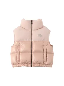 MONCLER: Жилет из шерсти