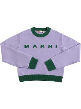 MARNI JUNIOR: Свитер из шерсти