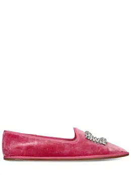 ROGER VIVIER: Розовые лоферы 