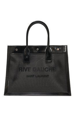 Saint Laurent: Чёрная сумка Rive Gauche