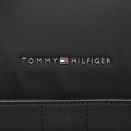 Tommy Hilfiger: Чёрная сумка TH