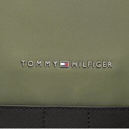 Tommy Hilfiger: Зелёный рюкзак Elevated