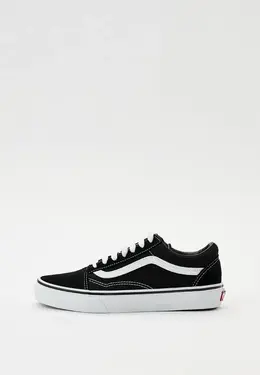 Vans: Чёрные кеды 