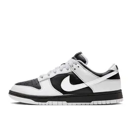 NIKE: Чёрные кроссовки Dunk Low Retro