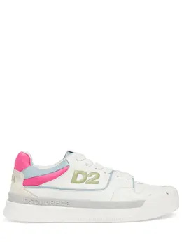 DSQUARED2: Белые кроссовки 