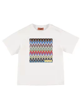 MISSONI: Хлопковая футболка