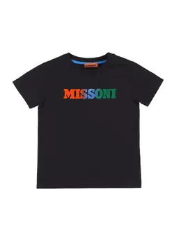 MISSONI: Хлопковая футболка