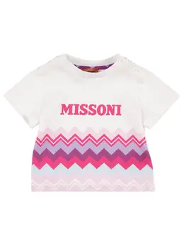 MISSONI: Хлопковая футболка