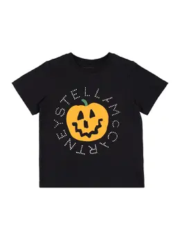 STELLA MCCARTNEY KIDS: Хлопковая футболка 