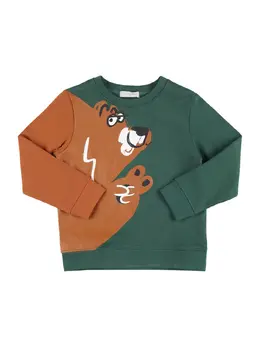 STELLA MCCARTNEY KIDS: Хлопковый свитшот 