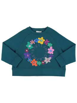 STELLA MCCARTNEY KIDS: Хлопковый свитшот