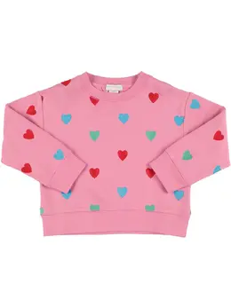 STELLA MCCARTNEY KIDS: Хлопковый свитшот 