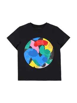 STELLA MCCARTNEY KIDS: Хлопковая футболка 