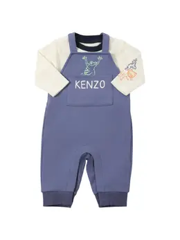 KENZO KIDS: Хлопковый комбинезон