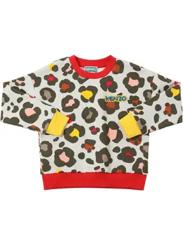 KENZO KIDS: Хлопковый свитшот 