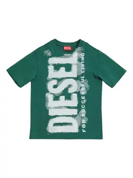 DIESEL KIDS: Футболка с принтом