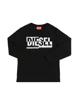 DIESEL KIDS: Хлопковый свитшот