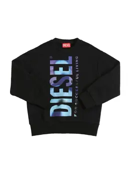 DIESEL KIDS: Свитшот с принтом