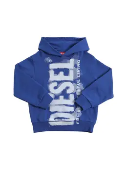 DIESEL KIDS: Свитшот с принтом