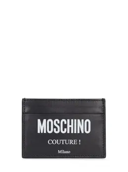 MOSCHINO: Картхолдер с принтом 