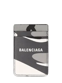 BALENCIAGA: Картхолдер  Everyday с принтом