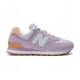 New Balance: Фиолетовые кроссовки 