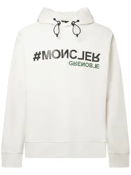 MONCLER GRENOBLE: Хлопковый свитшот