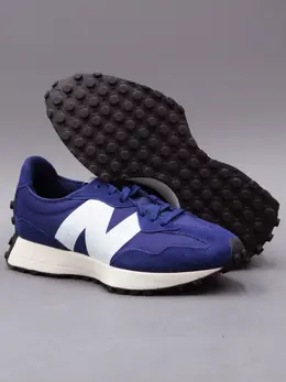 New Balance: Синие кроссовки  327