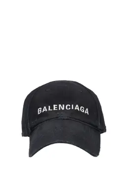 BALENCIAGA: Чёрная кепка