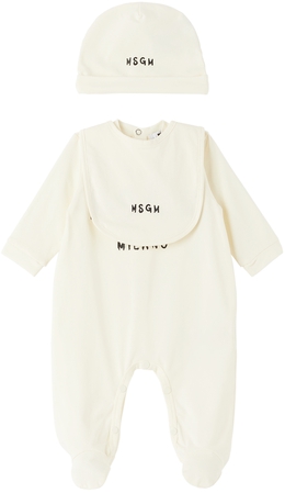 Msgm Kids: Белый костюм