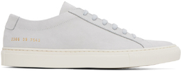 Common Projects: Серые кроссовки Original Achilles