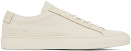 Common Projects: Белые кроссовки Original Achilles