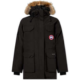 Canada Goose: Чёрный пуховик Expedition