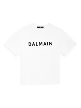 Balmain: Белая футболка