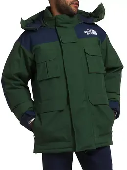 The North Face: Пуховик с капюшоном