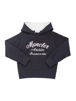 MONCLER: Хлопковый свитшот