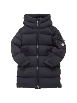 MONCLER: Длинный пуховик