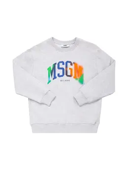 MSGM: Хлопковый свитшот