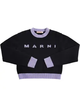 MARNI JUNIOR: Свитер из шерсти