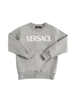 VERSACE: Свитшот с принтом 